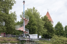 Berblinger Turm Baustelle